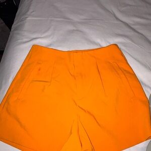 a new day High Waist Orange Women's Shorts